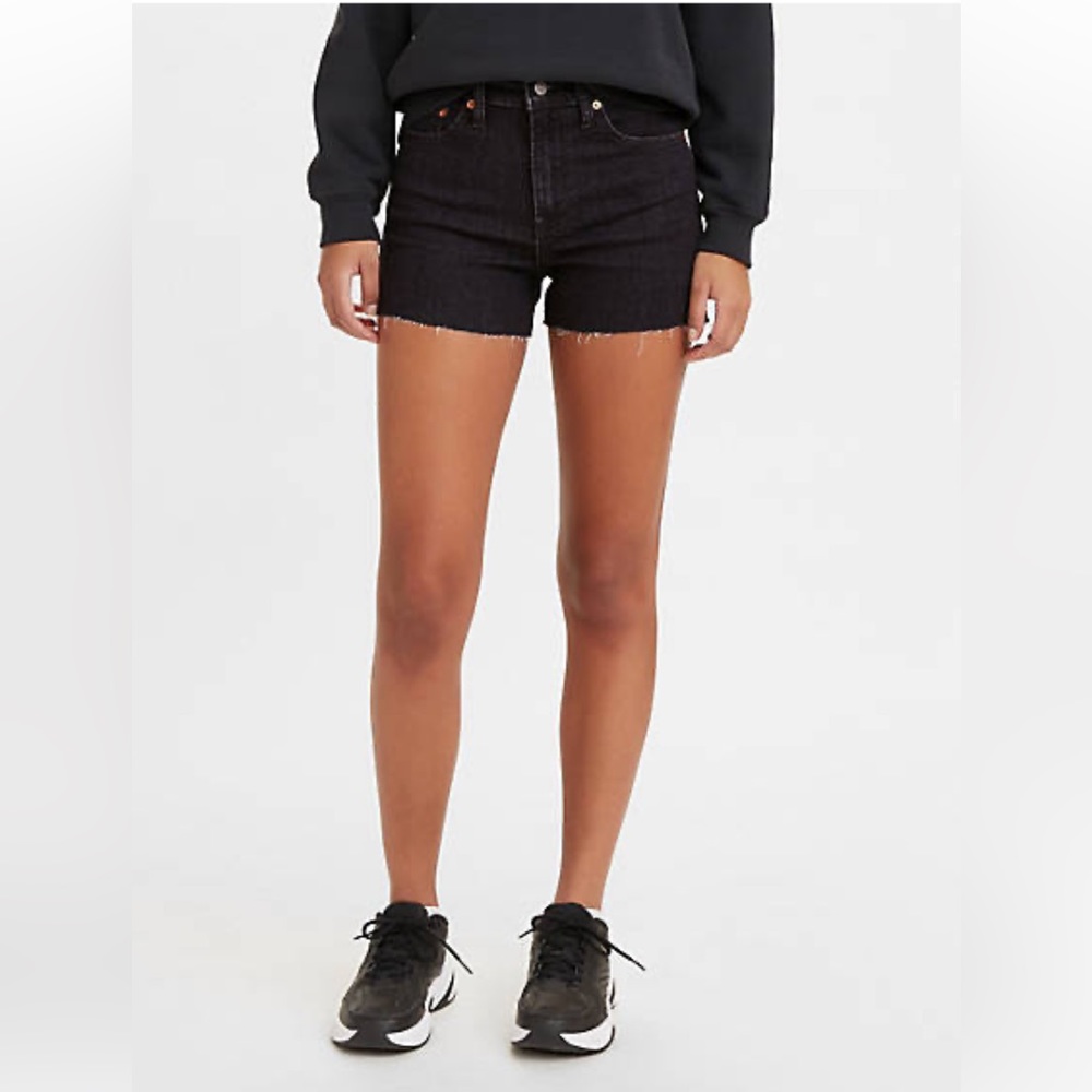 Levi’s high waist shorts